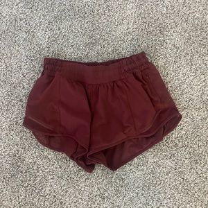Red Lulu shorts!